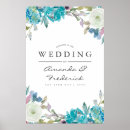 Search for turquoise wedding posters Elegant