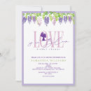 Search for wisteria invitations Calligraphy