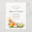 Search for harvest save the dates Autumn