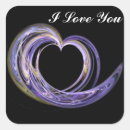 Search for i heart purple stickers Black
