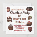 Search for chocolate invitations Shower