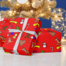 Search for rocking horse christmas wrapping paper Bells