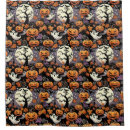 Search for autumn shower curtains Moon