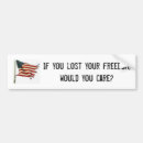 Search for lost bumper stickers Freedom