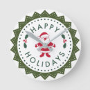 Recherche de joyeuses fêtes horloges Père noël