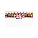 Search for santa return address labels Unique