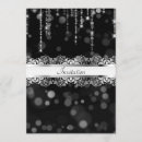 Recherche de black and silver party invitations Fête