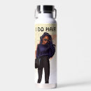 Search for pink glitter water bottles Black