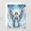 Search for beautiful angels postcards White