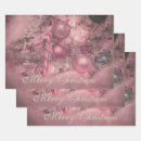 Search for pink and silver wrapping paper Vintage