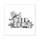 Search for western rubber stamps Cowboy boots