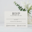 Search for allergies rsvp cards Black