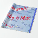 Recherche de baby boy baby shower papier cadeau Pour eux
