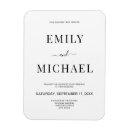 Recherche de mariage magnets Typographie