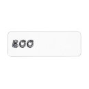 Search for boo return address labels Autumn