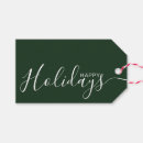 Search for holiday gift tags Typography