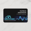 Recherche de frappe cartes visite Électricité