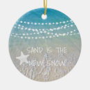 Search for snow weather ornaments Beach