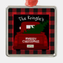 Search for red truck christmas decor Vintage