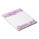Search for flower border notepads Floral