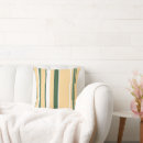 Search for dark olive green pillows Stripes