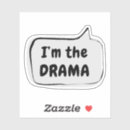 Search for drama stickers Typography
