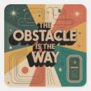 Search for key to success stickers Goals and achievement