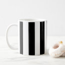 Search for black and white striped mugs Stripes