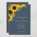 Search for navy blue yellow wedding invitations Simple