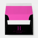 Recherche de fuschia cartes invitations Minimaliste