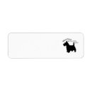 Search for scottish terrier return address labels Animals