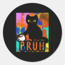 Search for vintage cat art stickers Kitten