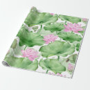 Search for lotus flower wrapping paper Pond