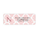 Recherche de elegant damask étiquettes adresse retour Pour tous