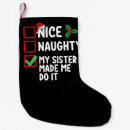 Search for naughty or nice christmas stockings Xmas