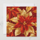Search for vintage poinsettia christmas cards Elegant