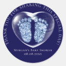 Search for blue baby feet stickers Glitter