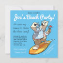 Search for cool square invitations Beach party