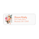 Search for rose bouquet return address labels Pink