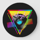 Search for vinyl record clocks Old school