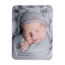 Recherche de bébé bienvenu magnets New parents