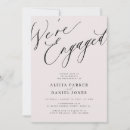 Search for pink engagement party invitations We are engaged