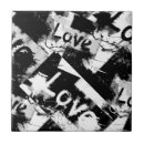 Search for black and white spotted tiles Pattern