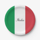 Search for italian flag paper plates Flag of italy