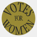 Search for suffrage stickers Politics