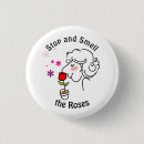 Search for red rose buttons Illustration