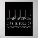 Search for funny golf posters Dad