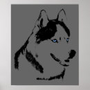 Search for sledding art Husky