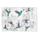 Search for hummingbird pillowcases Flowers