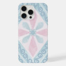 Recherche de motif bleu de diamant iphone coques Rose